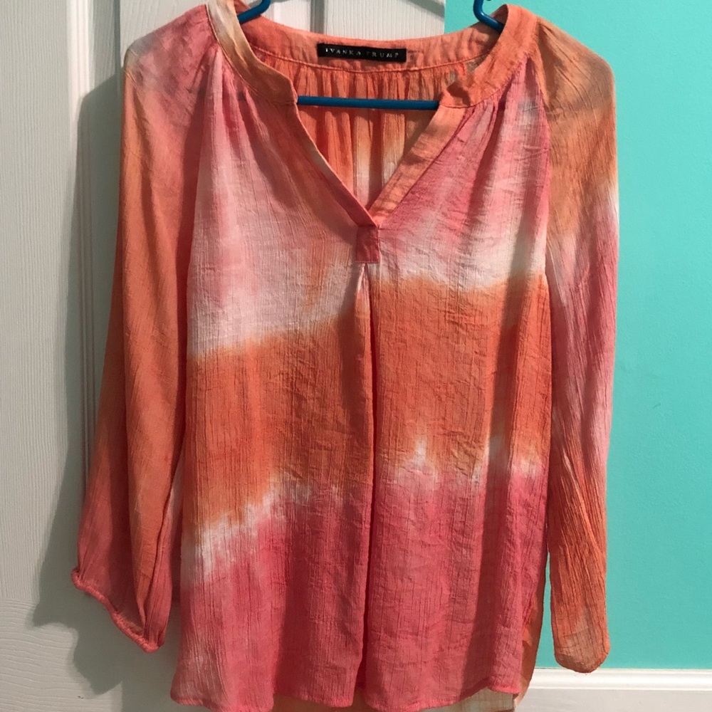 Sheer summer blouse Originally from Neiman Marcus